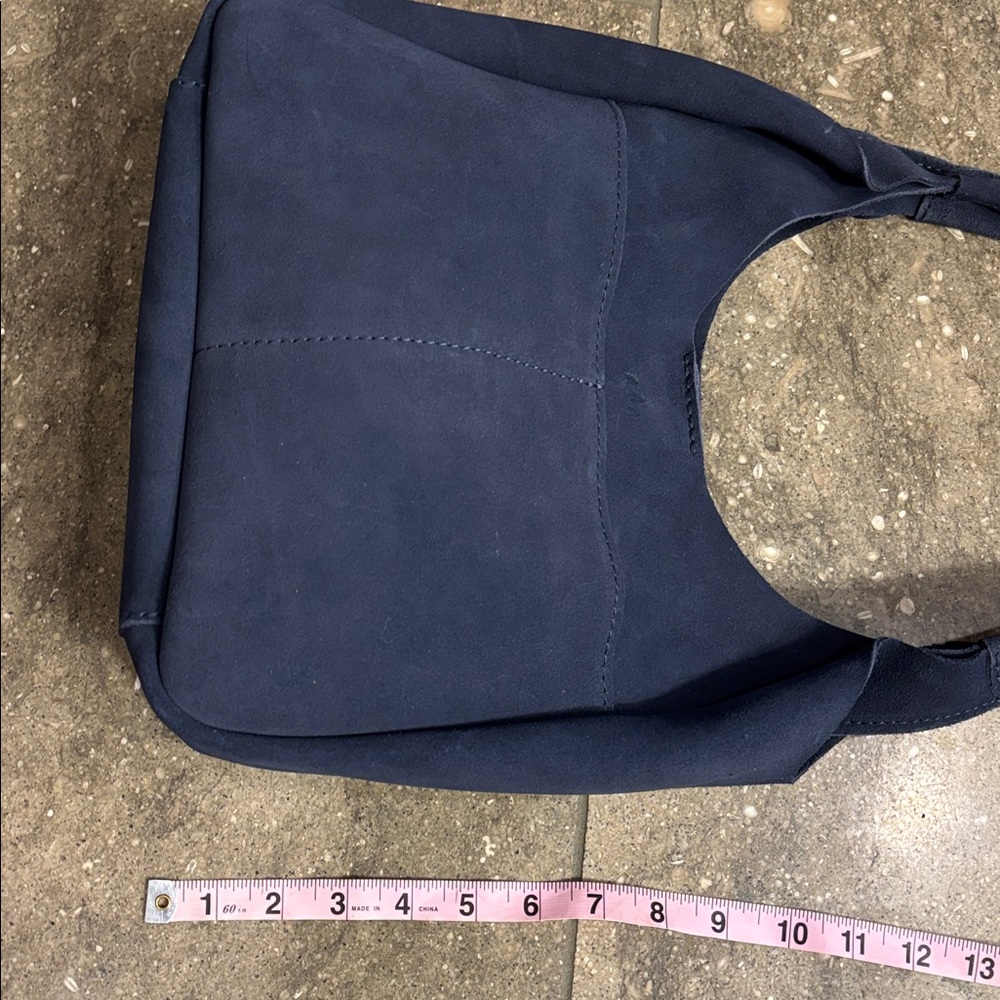 Alaska Blue L Madison Shoulder Bag by Portland Leather, NWT - Picture 9 of 13